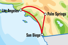  ()  "San Diego / Palm Springs Motorcycle Tour" ("  ")