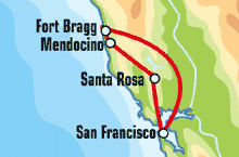  ()  "San Francisco Explorer Motorcycle Tour" ("     ")