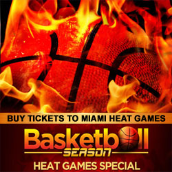 Купить онлайн билеты на игры Miami Heat в регулярном сезоне NBA 2017 - 2018 в Майами. Miami Heat Тickets Buy online!