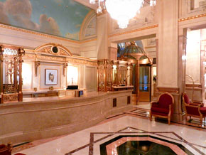 Отель 'The St. Regis New York' ('Сент Реджис Нью-Йорк'). Интерьер отеля