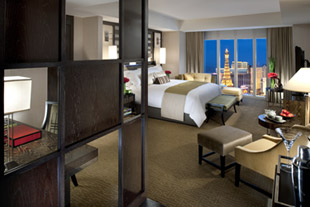 Отель 'Mandarin Oriental Las Vegas' (Мандарин Ориенталь Лас-Вегас) 5*+, штат Невада, США. Номер Mandarin Premier Room.