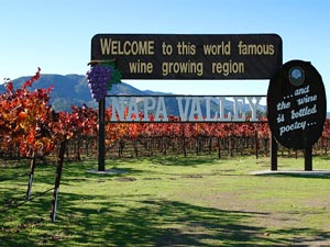 Долина Напа (Napa Valley), Калифорния всемирно известный район виноделия