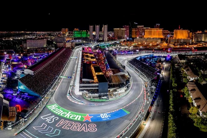  -  1  -. Formula 1 Las Vegas Grand Prix Track