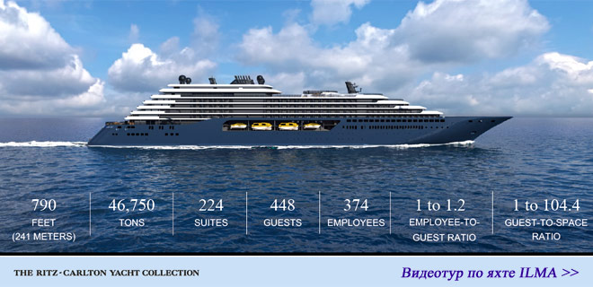    Ilma Ritz-Carlton       2024        2025. Book Ilma Ritz-Carlton Mediterranean, Caribbean, Northern and Baltic seas cruises!