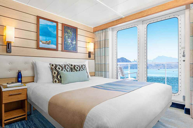   . Cabin of an expeditions ship