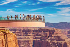 -:     -. Skywalk  - (Grand Canyon VIP at the Rim Helicopter Tour)